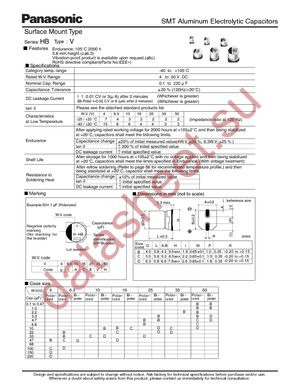 EEV-HB1C100R datasheet  